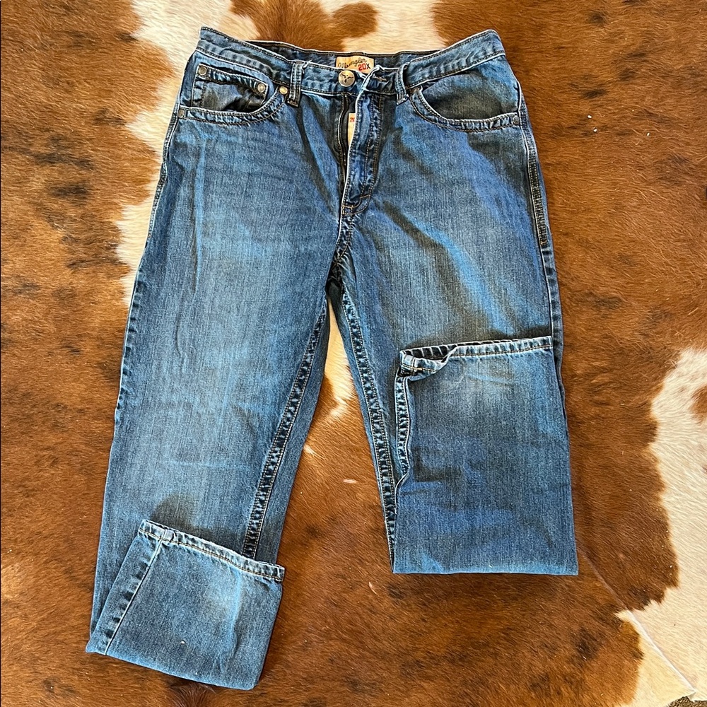 Wrangler Men's Relaxed Fit Denim Jeans
